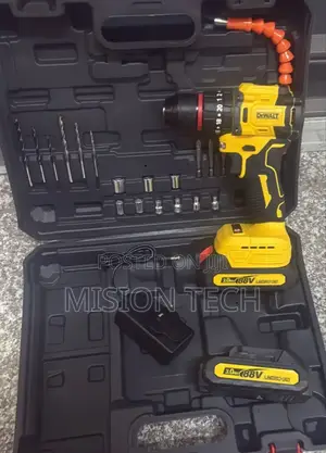 Dewalt 88v Cordless Electric Hammer Drill Tool Set 