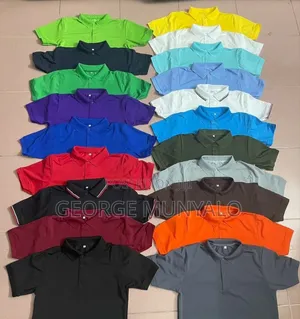 Solid Color Polo Shirts