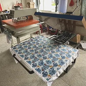 80*100cm Large Format Manual Sublimation Heat Press Machine for Fabric