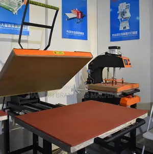 80*100 Cm Large Format Manual Platen Heating Transfer