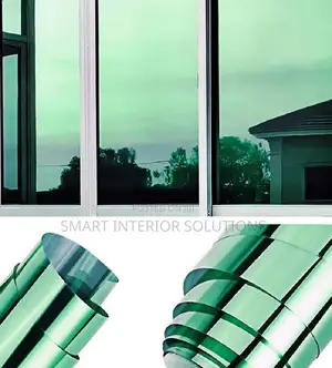 Green Reflective Privacy Tint