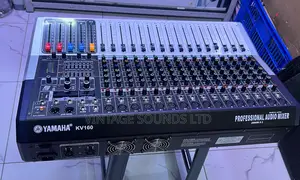 Kv160 16-Channel Powered Audio Mixer With Usb Bluetooth