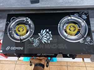 2 Burner Gemini Table Top Cooker Glass Top