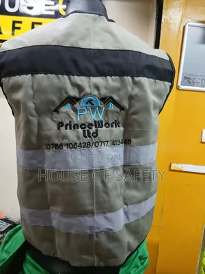 Black Pipped Back Mission Jacket With Branding