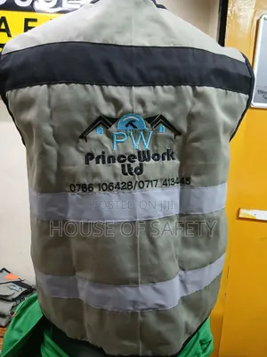 Black Pipped Back Mission Jacket With Branding