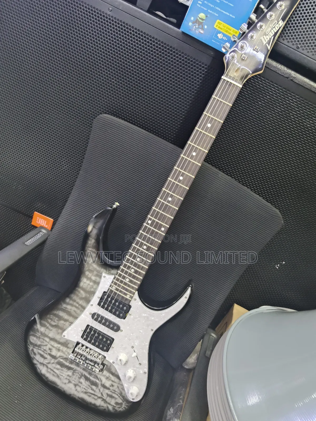 Ibanez Grey Solo Guitar