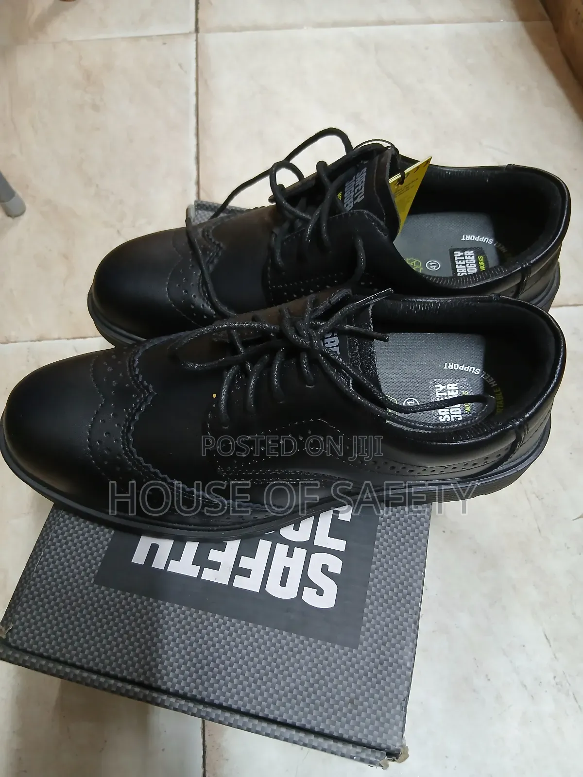 Rubber Sole Manager Leather Boots