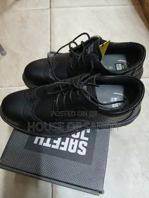 Rubber Sole Manager Leather Boots
