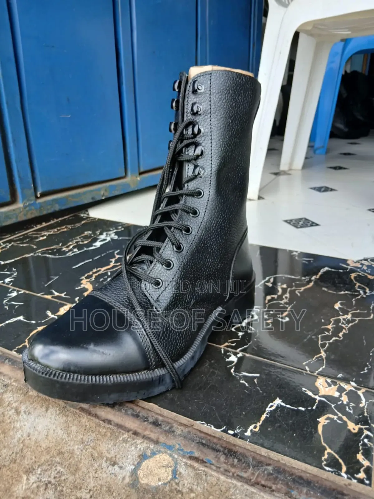 Soldiers Long Security Boots All Sizes