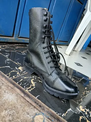 Soldiers Long Security Boots All Sizes