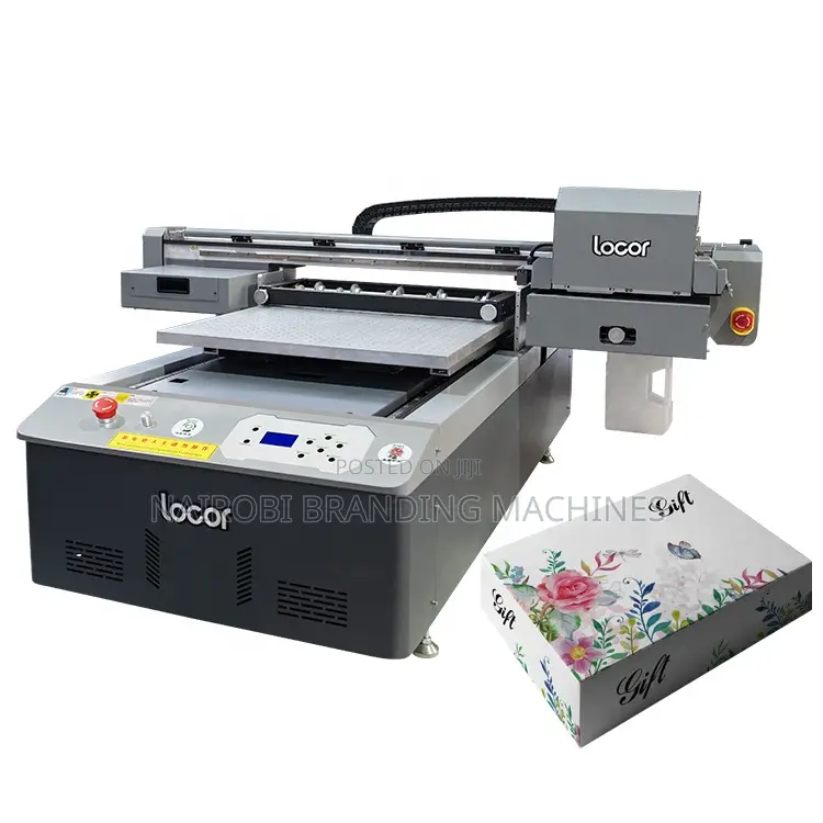 Desktop 60*90cm Uv Flatbed Printer for Cosmetics Bottles