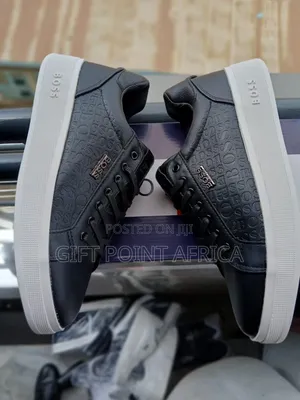 Boss Smart Casual Shoes For Men Availability In Black Grey Color Way