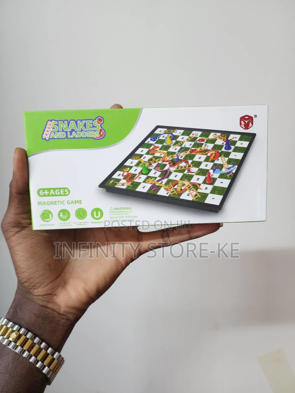 Snake and Ladder Magnetic Game