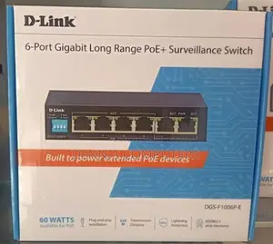 D-Link 6-Port Gigabit Poe Switch DGS-F1006p