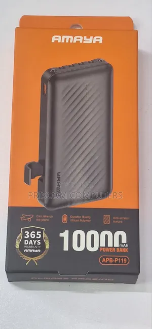 Amaya Apb-P119 10,000mah Power Bank With One Year Warranty