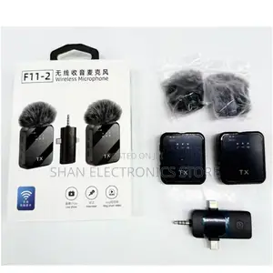 F15-2 New 2mic Special Wireless Lavalier Microphone Radio