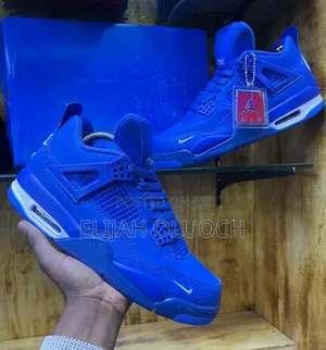 Jordan 4 Nigel Retro Brick by Brick - 'Royal'
Blue
