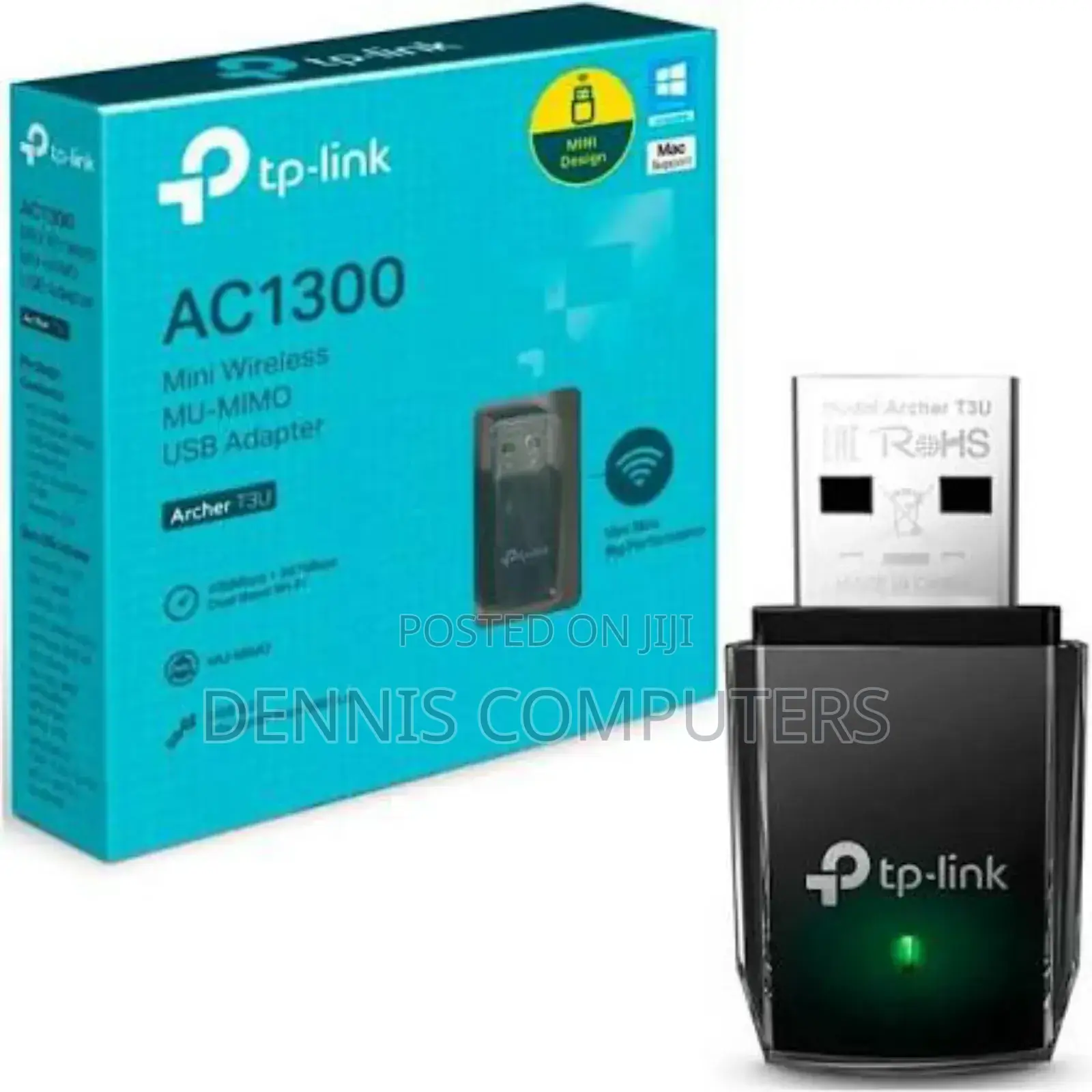 Tp-Link Ac1300 Mini Wireless Usb Adapter - Ti-Archer T3u