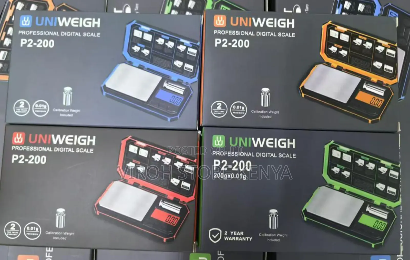 Uniweigh Gold Scale With Calibration Stone