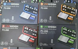 Uniweigh Gold Scale With Calibration Stone