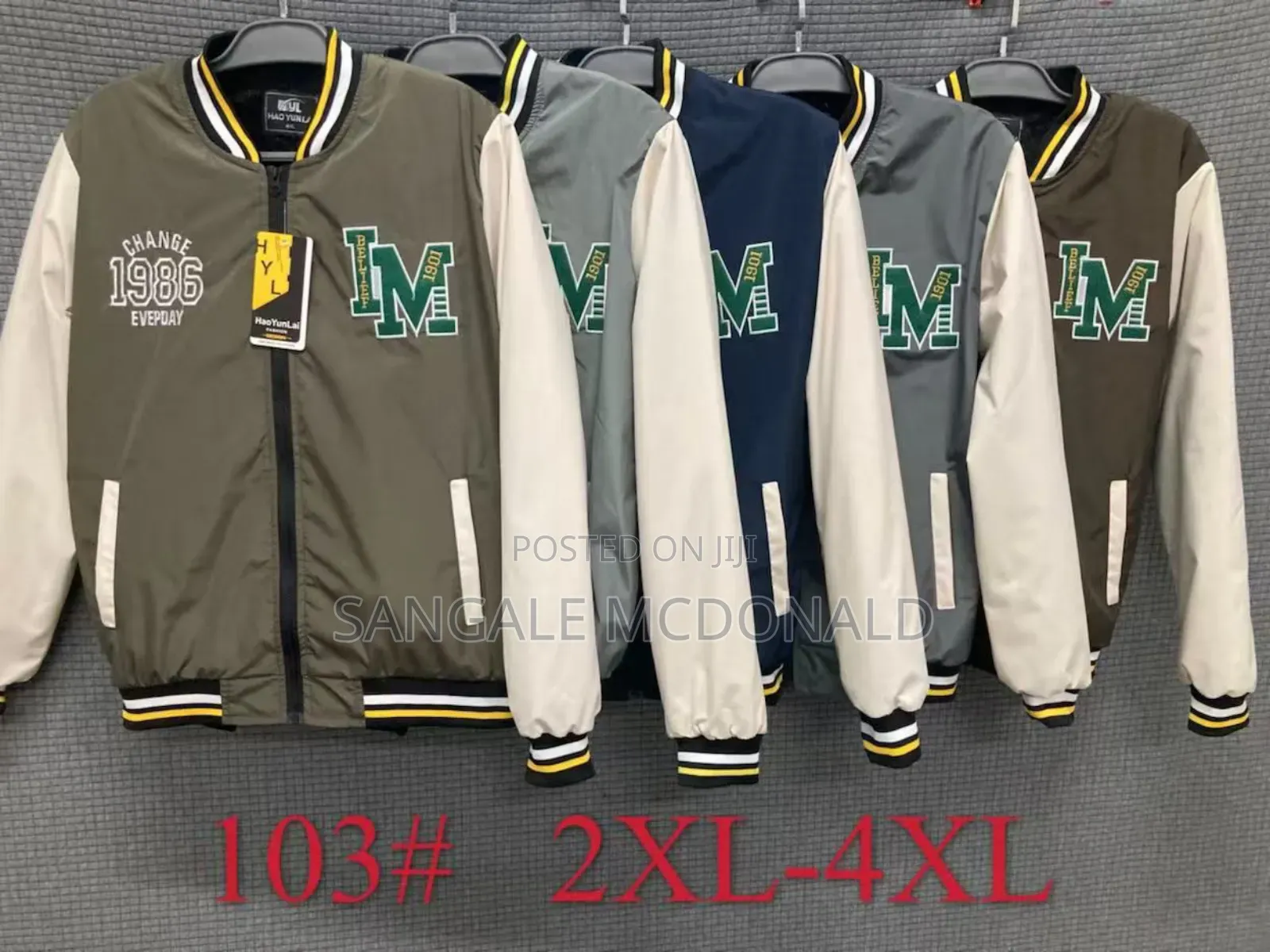 Jacket/Bomber/Varsity/ Baseball Jacket