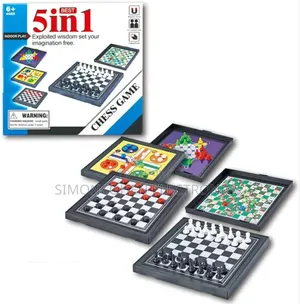 Big Size 5 In 1 Board Game