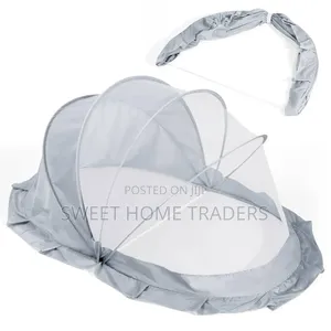 Smart Grey Foldable Baby Mosquito Net