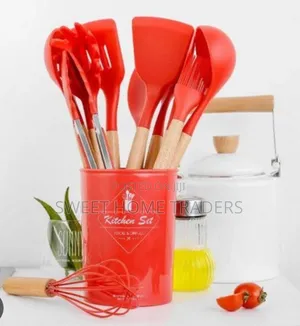 11pc Nonstick Silicon Cooking/Serving Spoon Set