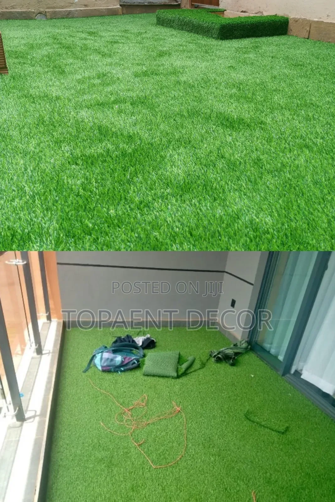 40mm Balcony Refreshed Activated Artificial Grass Carpet