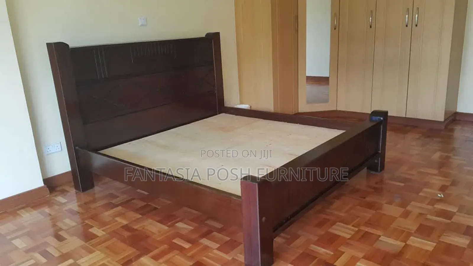 5x6 Solid Hardwood Bed