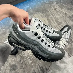 Quality Leather Airmax 95 Unisex Sneakers Shoes