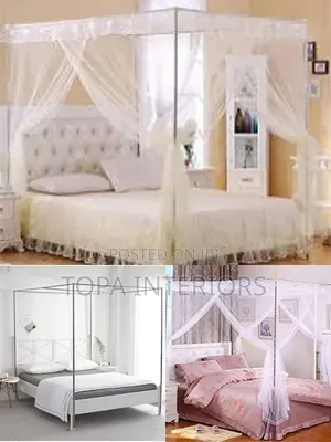 Decorative 4 Stand Mosquito Nets for Mosquito Protection