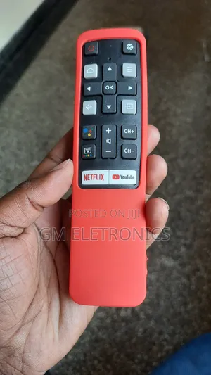 Universal TCL Replacement Remote With Silicon Case Batteries.