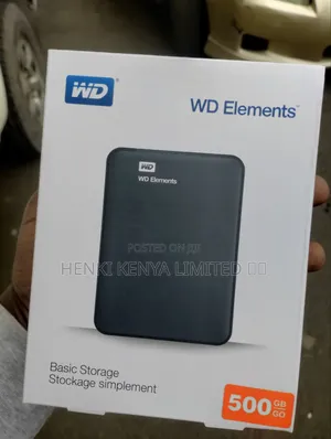 Wd External 500 Gb Hard Drive on Offer