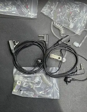 Coiled Clear Tube Fbi Earphones Earpiece for Walkie Talkie Baofeng
