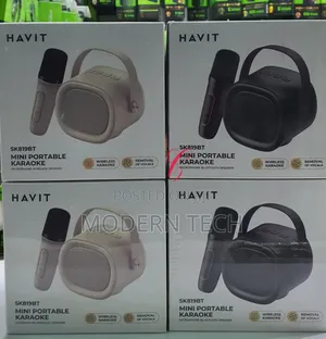 Havit Sk819bt Mini Portable Karaoke Bluetooth Speaker