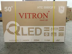 Vitron 50" Qled Smart Tv – Htc 5088qfs
