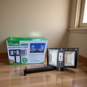Ctlamp 300w Double Sided Super Bright Solar Street Light Motion Sensor