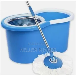 360 Spin Mop Rotating Bucket With Long Adjustable Mop