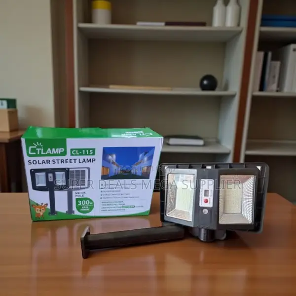 Ctlamp 300w Outdoor Security Solar Light Long Working Motion Sensor