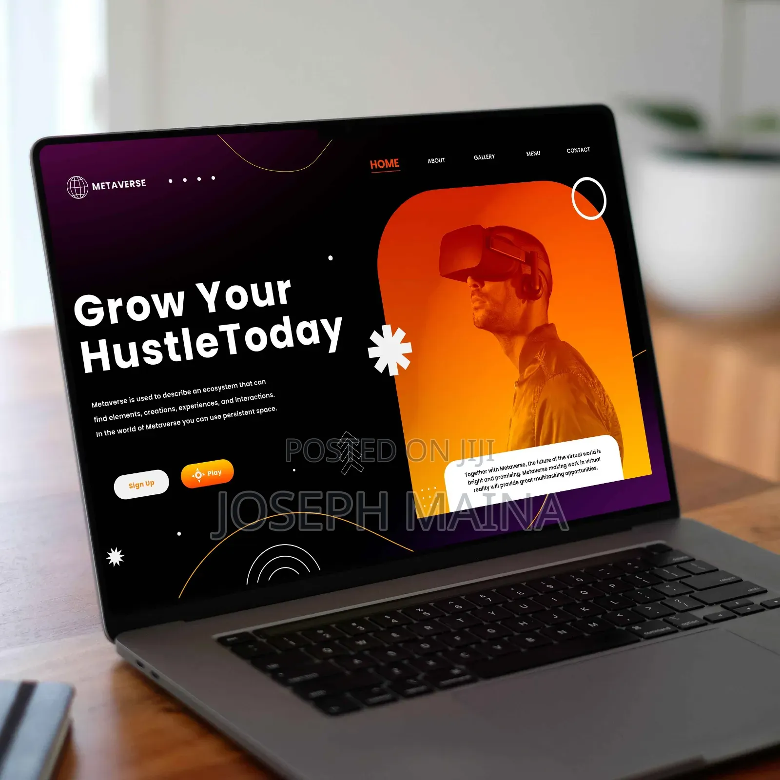 Modern Responsive Website: Transform Your Hustle Into a Brand