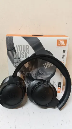 JBL Wireless Over-Ear Noise-Cancelling Headphones.