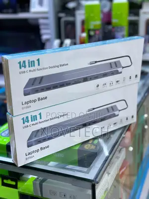 Laptop Docking Station, 14 in 1 Usb C Hub, Hdmi
