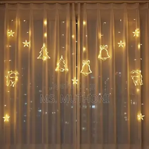 Decorative Christmas Led Curtain Lights 3.5m