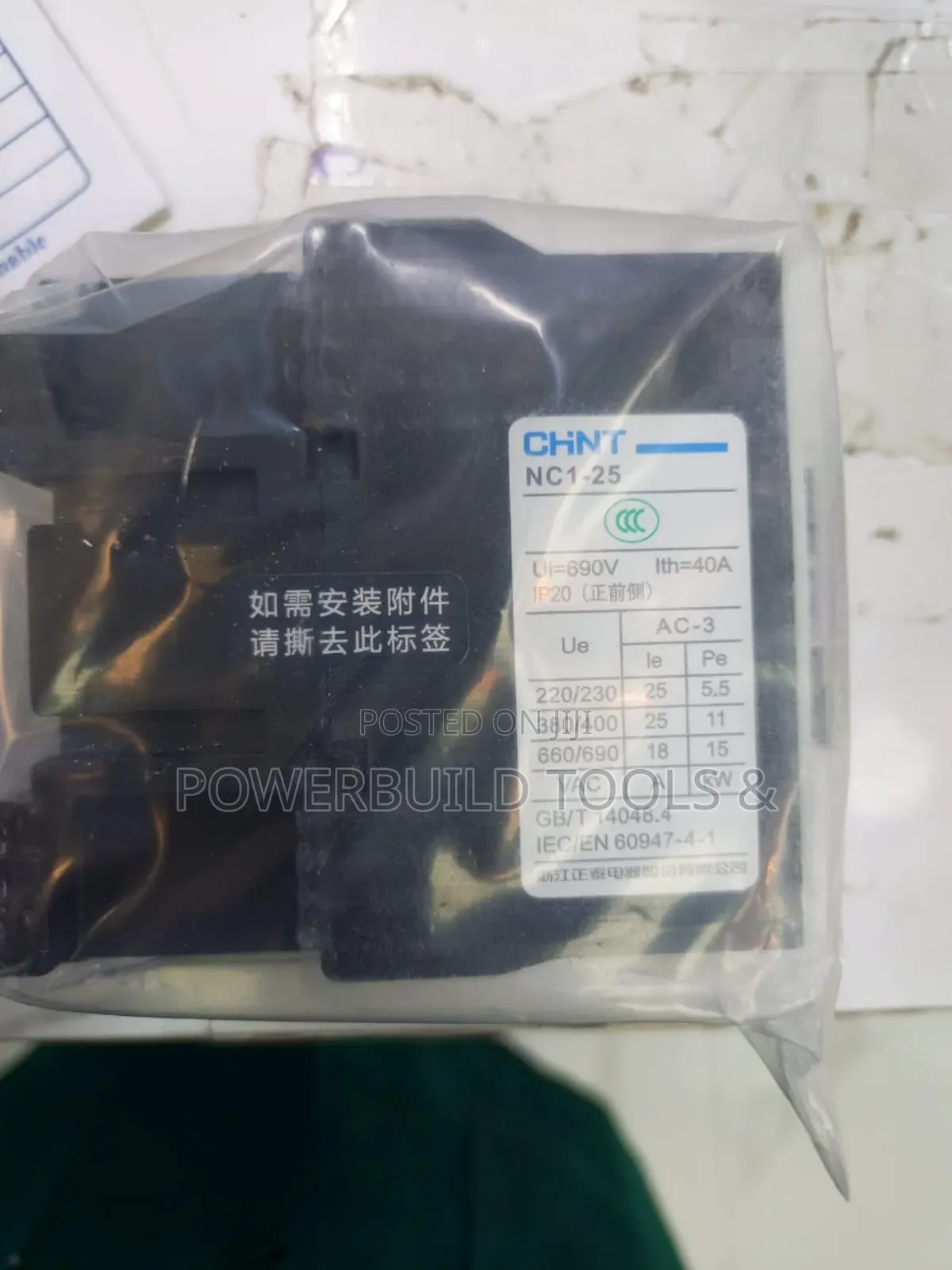 3 Pole Chint Contactor