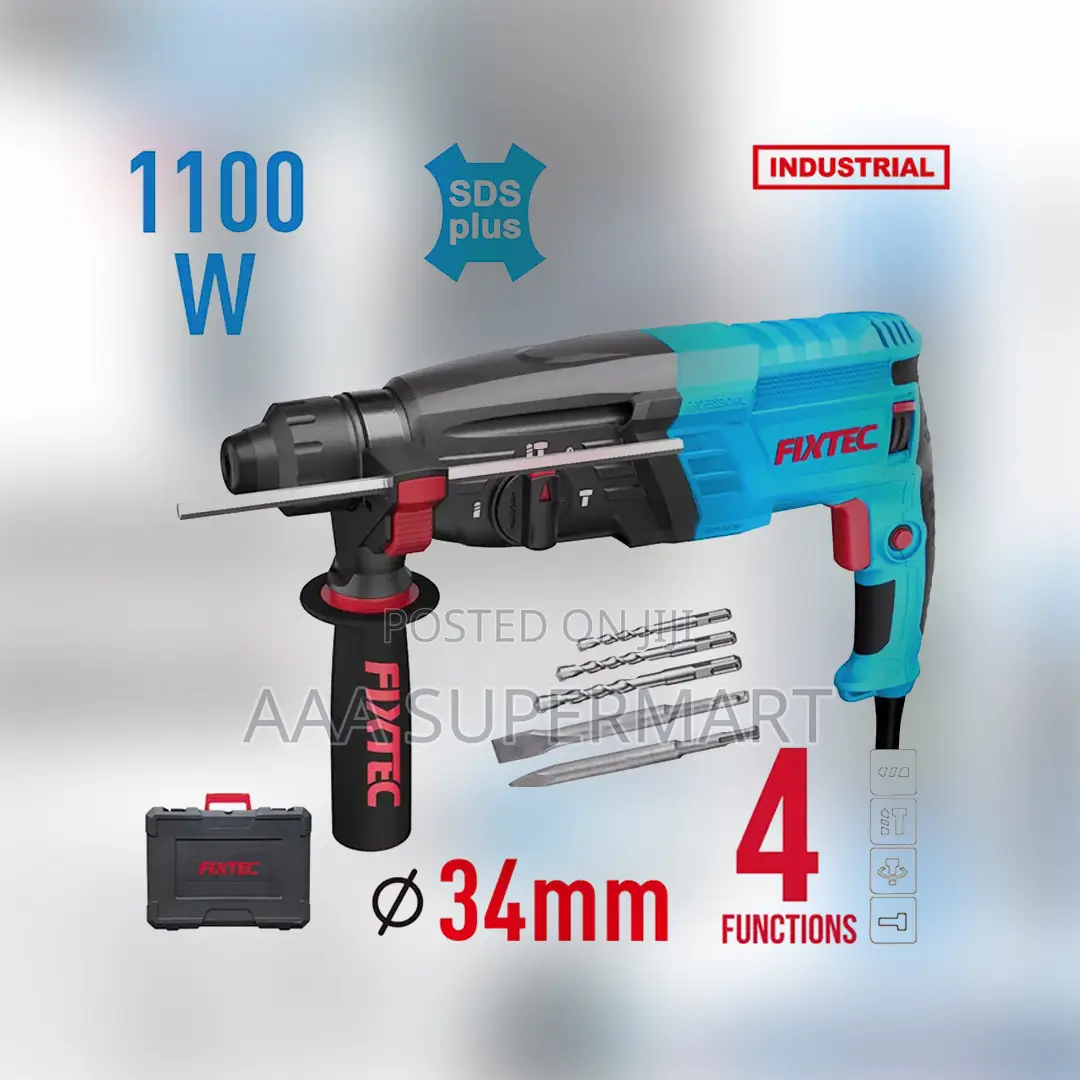 Frh341100 Rotary Hammer Drill Fixtec