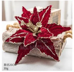2 PCS Artificial Flowers Christmas Flower