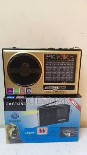 Caston St-377bt Portable Multi-Band Radio and Bt Music Player.