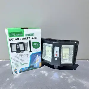 Ctlamp 300w Double Sided Super Bright Solar Street Light Motion Sensor