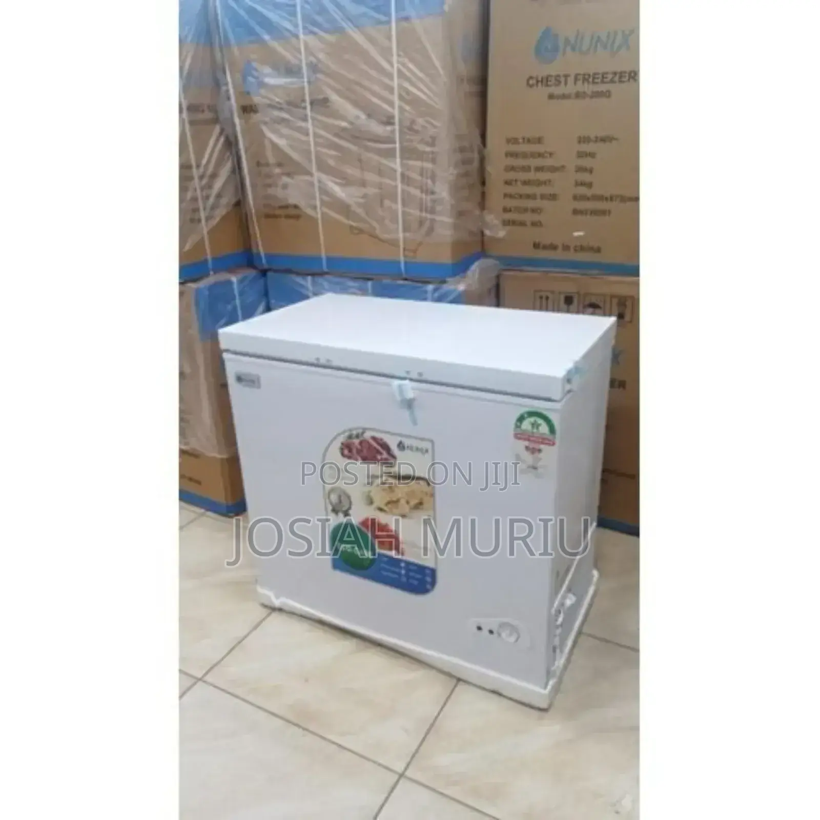 200l Nunix Chest Deep Freezer